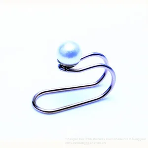 Wholesale Manufacturers Without Ear Pierced Ears Can Wear Nose Clip Ear Clip Titanium Steel Earrings Nose Clip Foreign Trade Wholesale thumbnail-3