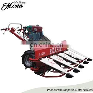 Manual Hand Held Type Paddy Rice Wheat Reaper Binder Bundling Cutting Machine /Alfalfa Reed Harvester Cutter thumbnail-2