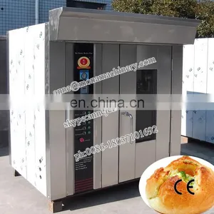 Industrial Bread Baking Oven/64 Trays Gas Roll-in Rotary Industrial Bread Baking Machine thumbnail-1