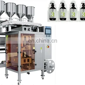 Automatic Multi Liquid Packing Machine/3 Lanes Nice Design Bag Liquid Packing Machine thumbnail-1