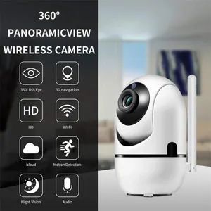 Cheap 720p Home Smart Surveillan Security Alarm WiFi IP Camera thumbnail-1