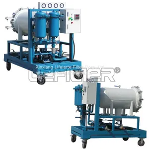 Waste Oil Treatment and Remove Water Portable Oil Filter Machine thumbnail-1