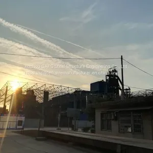 Jiangsu Xu Gang Group New 4# 5# Space Frame Structure Environmental Protection Shed Project thumbnail-4