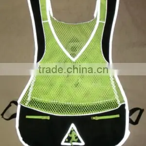 High Quality hi Vis Running Reflective Safety Vests for Promotion thumbnail-3