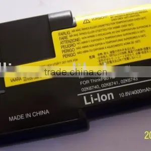 Replacement Battery for ThinkPad A21E A22E Series 02k6740 02k6741 02k6743 thumbnail-1