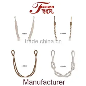 JCB306ABCD Fancy Curtain Tiebacks Double Hook thumbnail-6