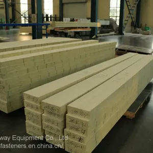 Railway Composite Sleeper(Synthetic Sleeper of Fiber Reinforced Polyurethane Foam) for Railway Bridge, Turnout, Switches, Crossings thumbnail-1