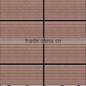 2015 New Outdoor Wood Plastic Composite DIY Tile thumbnail-1