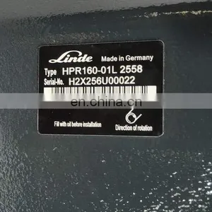 Linde HPR HPR055 HPR075 HPR105 HPR135 HPR165 HPR210 HPR280 Series Self-regulating Pump for Open Loop Operation HPR160-01R 2558 thumbnail-2