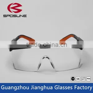 Industrial Side Shield Protective Safety Glasses Clear High Impact Lab Protection Goggles thumbnail-2