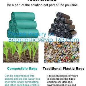 Compostable Recyclable Clear Poly Bags Custom Logo OPP Material Plastic Self Adhesive Seal Garbage Bag Bagease Bagplasti thumbnail-2