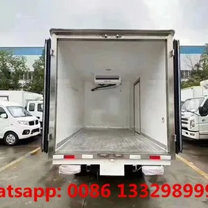 Good Price YUEJIN S70 4*2 LHD Gasoline Cold Van Box Truck 1T-1.5T Loading Capacity for Sale thumbnail-3