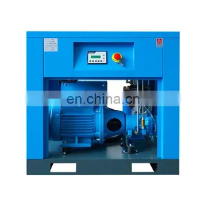 Hot Selling Portable Industrial 7.5kW 11kw 15kw 10HP 15hp 20hp 8bar Screw Air Compressor thumbnail-4