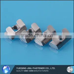 Jinli Professional Manufacturer Of Fasteners Zinc-Plated Carbon Steel 8 Slot Spring Nut M6 thumbnail-3