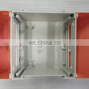 Custom ABS Plastic Injection Molding Junction Box Outlet Box, Custom Plastic Electronic Enclosure thumbnail-5