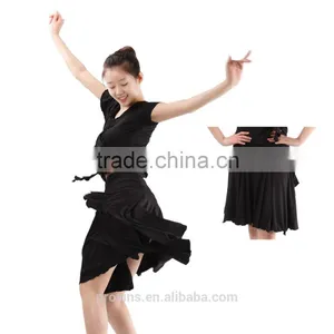 Beijing Latin Dance Skirt, Latin Dance Costumes, Ballroom Dance Skirt (GB01001) thumbnail-1