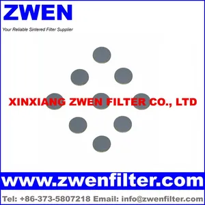 Titanium Sintered Powder Filter Disc thumbnail-1
