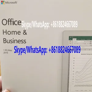 Office 2019 Home & Business PC Key Code Key Card Retail Sealed Packing Box thumbnail-1