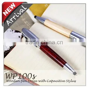Hot New Products for 2015 , Wooden Pen Drive and Ball Pen , Best Office Supply thumbnail-1