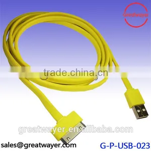 Colorful Flat Micro USB Cable for HTC for Samsung Usb Charger Cable thumbnail-1
