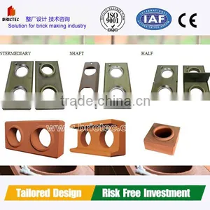 Brictec Brick Manufacturing Manual Concrete Hollow Block Machine Price ES2-40 thumbnail-1