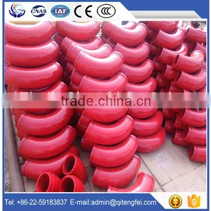DN125 Concrete Pump Casting Double Wall Elbow DN125 thumbnail-3