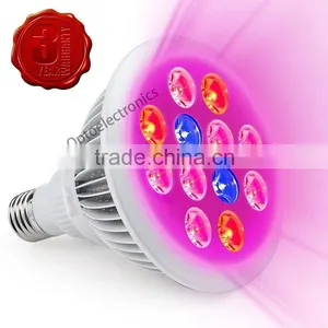 Hot Sale 12w/24w Red/Blue Emitting Color E27 Led Plant Light/LED Grow Light thumbnail-1