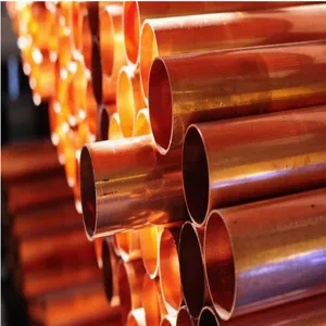 Seamless Copper Brass Coil Nickel Cuzn10 Cu70ni30 C22000 H90 Alloy Sheet Hard Brass Tube Straight Brass Pipe for Water/Refrigeration thumbnail-5
