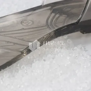 Virgin Crystal Transparent Soft PVC Granules Compound Colors Injection Low Price for Shoes Soles Rain Boots in South American thumbnail-4