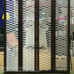 2.0mm Thickness SS304/316L Stainless Steel Expanded Mesh - Decorative Metal Panel thumbnail-3