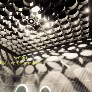 Round Tube Aluminum Ceiling Modern Architectural Design thumbnail-2