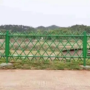 Imitation Wood Fence Garden Imitation Bamboo Railing Villa Fence Guard thumbnail-2