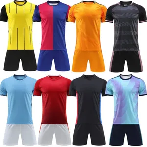 Wholesale Retro Soccer Jersey Club Team Uniform Training Vintage Football Shirt Sports Wear Men's Soccer Wear Custom Fan Player Kids Kits thumbnail-3