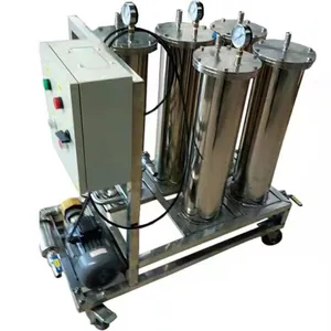 Hong Shenglong Hydraulic Oil Refueling Vehicle, Portable Oil Filter, Mobile Lubricating Oil Filter Cart thumbnail-3