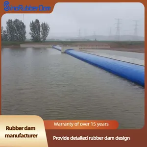 Inflatable Rubber Dam for Reservoir & Channel Management thumbnail-1