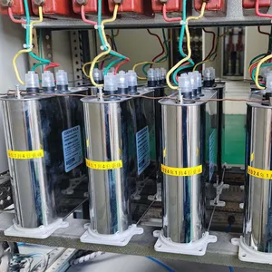 Three Phase 440V Power Factor Correction Capacitor BSMJ 1Kvar~120Kvar With Overload Protection thumbnail-3