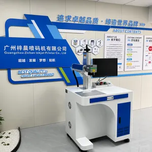 ZCINKJETS 20W Static Fiber Laser Marking Machine for Fine Metal Parts Logo QR Code Serial Number Nameplate Hardware thumbnail-3