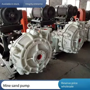 ah Fraction Slurry Pump, Horizontal Mining Sand Suction Pump, Fine Sand Recovery Pump, River Sand Pumping Pump thumbnail-4