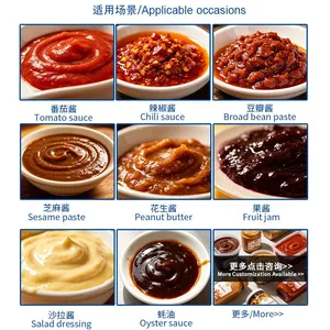 Automatic Beef Peanut Butter Tin Can Filling and Sealing Machine Jam Chocolate Sauce Can Sealing Machinery and Packaging Equipment thumbnail-3