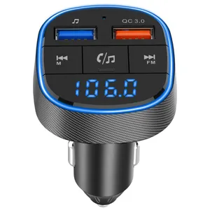 OEMBC57B BC57B Best Selling Car Bluetooth FM Tramitter Car Wireless Charger and Car Mp3 Player thumbnail-1