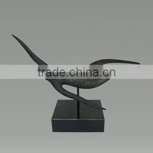 Nude Female Chasing The Eaves Bronze Graceful Sculpture Urban Statue thumbnail-6