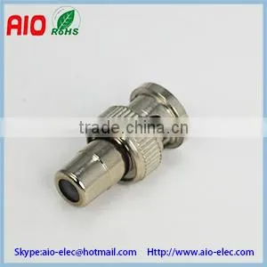 Plug and Play BNC Male to RCA Female,BNC Plug to RCA Jack Radio Frequency RF Adaptor Connector RCA Female to BNC Male Coupler Quality Choice thumbnail-1