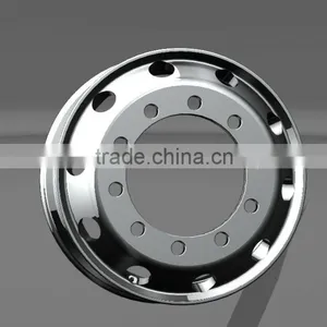 Forged Kenworth Alloy Wheels 22.5 Inch thumbnail-1