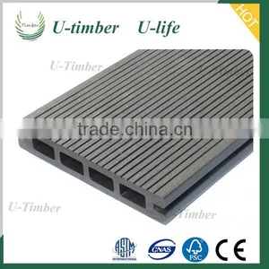Natural Wood Feeling Plastic WPC Timber Decking thumbnail-1