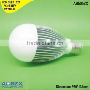 LED Bulb Energy Saving Lamp Aluminum + PC 5W LED Light thumbnail-1