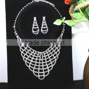 2015 New Products Fashion Women Wedding Crystal Jewelry Set thumbnail-1