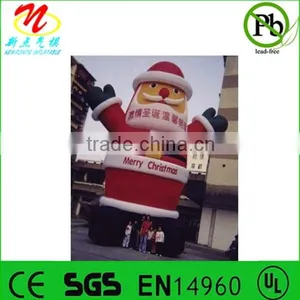 Outdoor Advertising Airblown Inflatable Christmas Santa for Holiday Promotion thumbnail-1