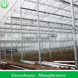 Galvanized Steel Glass Greenhouse Rain Gutter thumbnail-1