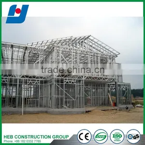 High Quality Hot Dip Galvanizing Steel Structure thumbnail-1