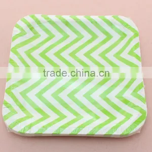 New Products 2015 Innovative Product 7 Inch SQUARE PAPER PLATE for Party Supplies thumbnail-5